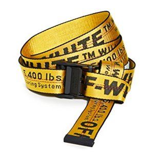 Off-White Classic Industrial Belt - Yellow